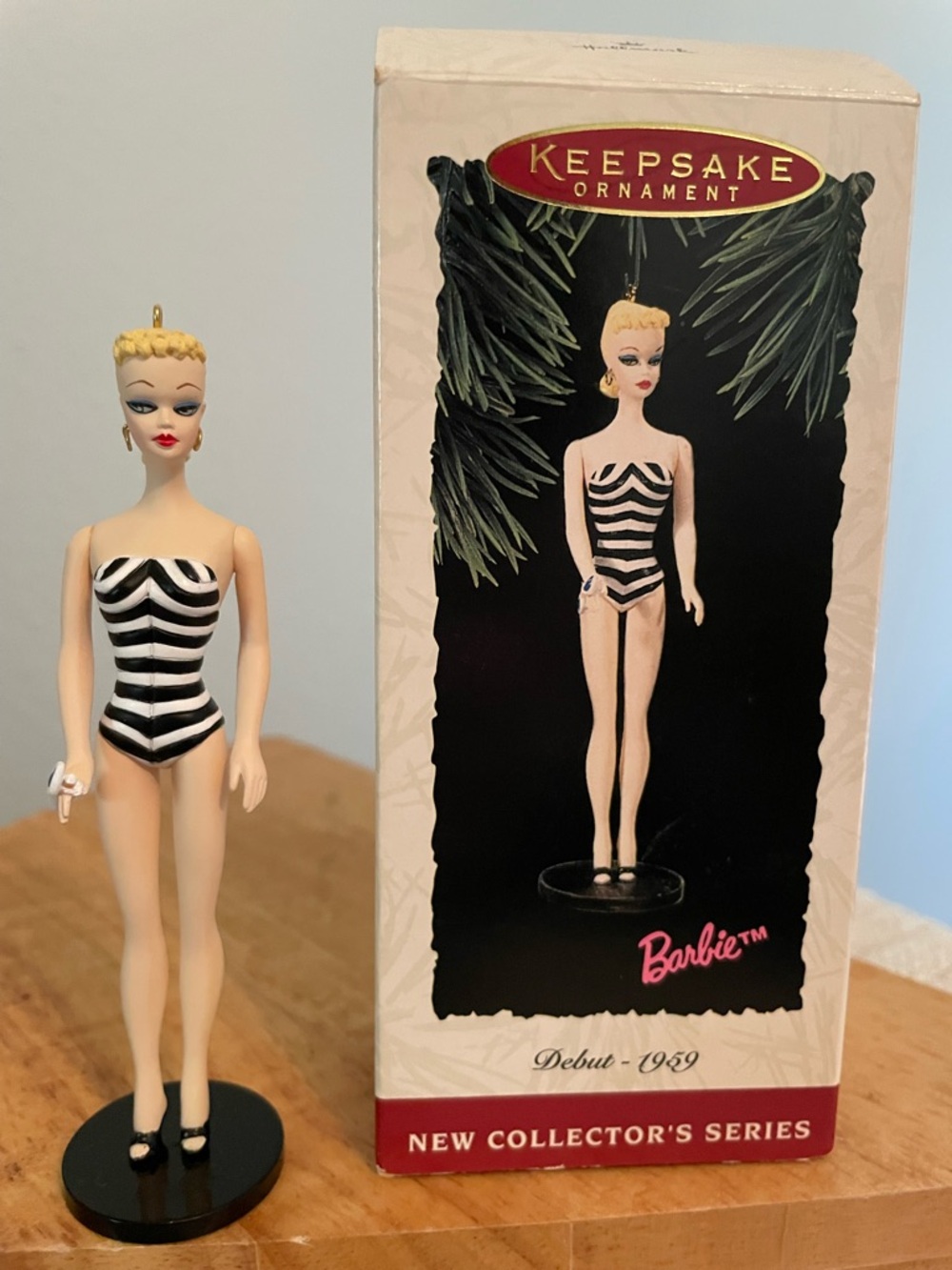 Hallmark Barbie Keepsake Ornament – Black and White